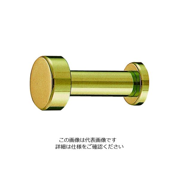 トラスコ中山 TRUSCO I型真鍮フック 40mm ゴールド IBF40-G 1個 207-9041（直送品）
