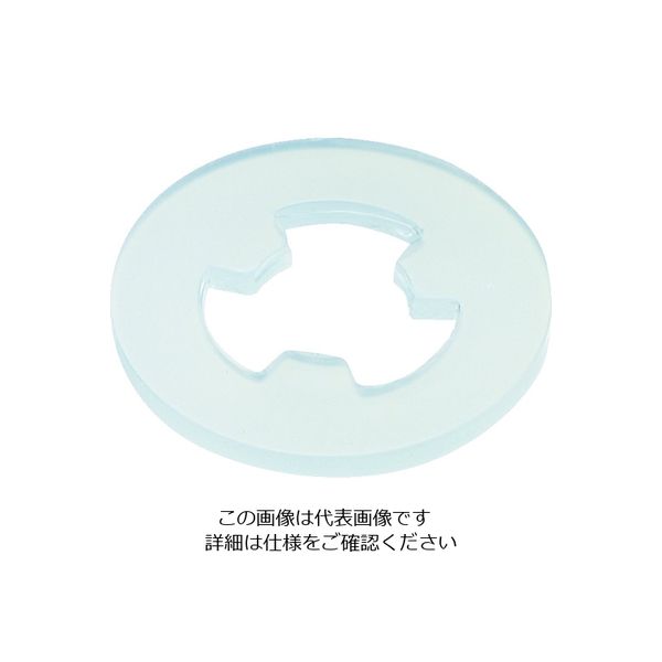 トラスコ中山 TRUSCO ナイロン 小ねじ用セットワッシャー M4用 50個入 BPA6-SW3.65X12X0.8 1袋(50個)（直送品）