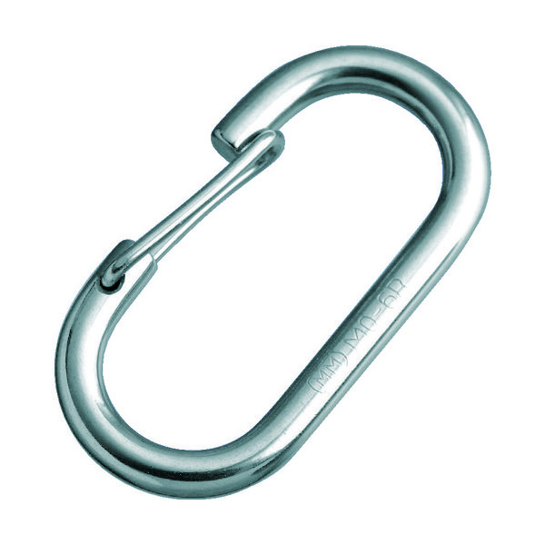 トラスコ中山 TRUSCO O型フック ロープタイプ ステンレス製 8mm (1個=1袋) TOF-8R 1個 208-0164（直送品）