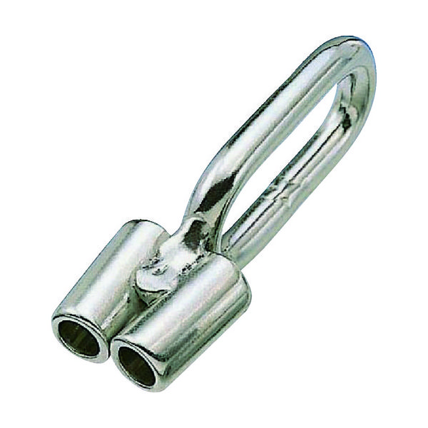 トラスコ中山 TRUSCO ワイヤーコースリング ステンレス製 全長65mm TWCR-1 1個 208-1096（直送品）