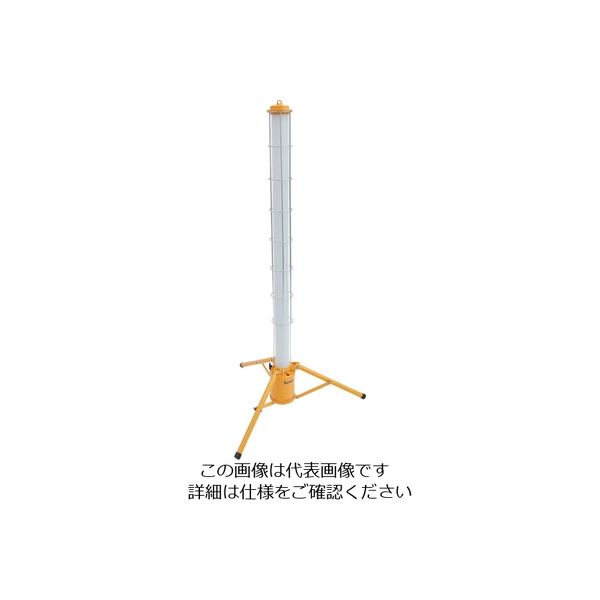 スター電器製造 SUZUKID 円柱型LED投光器”バーメン”（充電式） SBMN-60B 1台 206-3877（直送品）