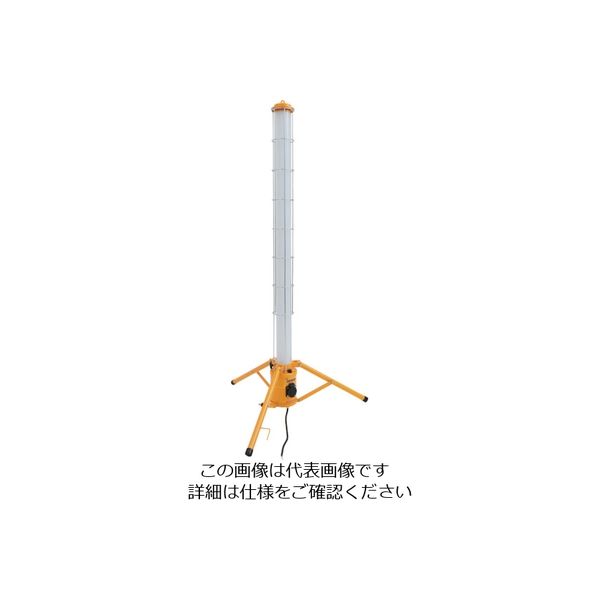 スター電器製造 SUZUKID 円柱型LED投光器”バーメン”（AC電源式） SBMN-60A 1台 206-3881（直送品）