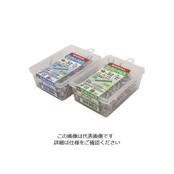 マーベル コンクリートビス(皿頭) CS-438 1パック(1束) 177-4210（直送品）