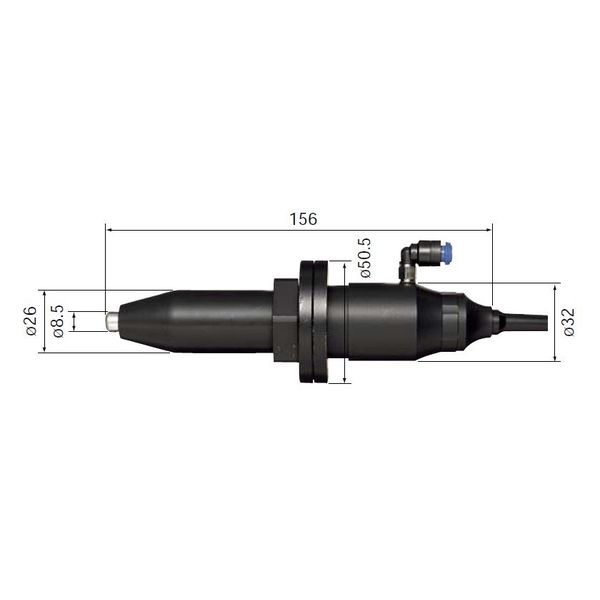 ナカニシ 機械装着用カッターハンドピース(チタン) US-16CB 1個（直送品）
