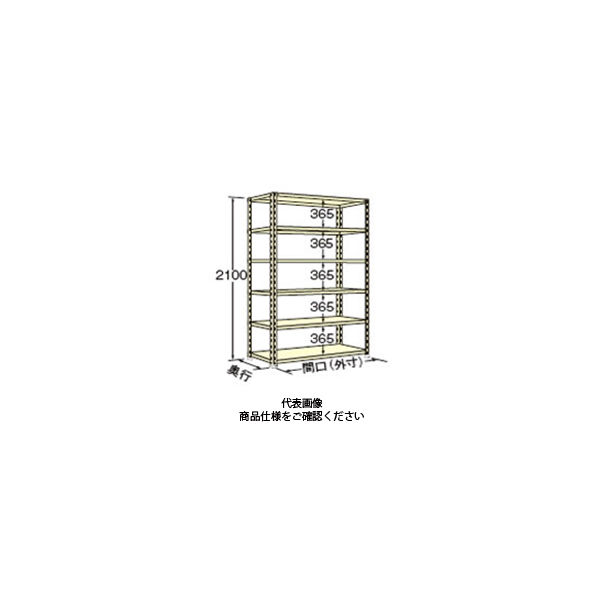 扶桑金属工業 軽量ラック開放型 100kg/段タイプ WO2118L06 1個（直送品） 44,240円
