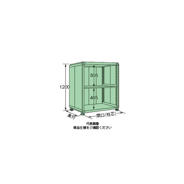 扶桑金属工業 中量デラックスパネルラック 150kg/段タイプ PMS1218L03T 1個(直送品)