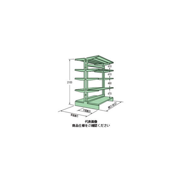 扶桑金属工業 中量キャンチラック 250kg/段タイプ MC2118MW05T 1個(直送品)