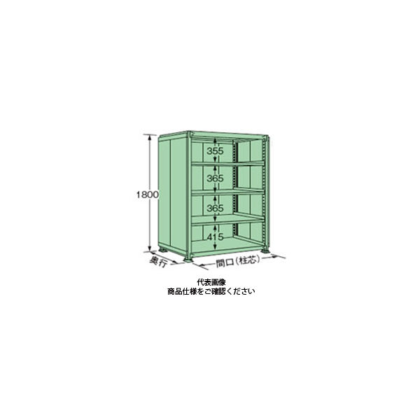 扶桑金属工業 中量デラックスパネルラック 150kg/段タイプ PMS1812S05T 1個(直送品)