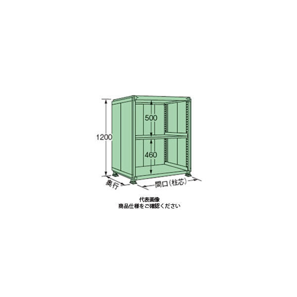 扶桑金属工業 中量デラックスパネルラック 200kg/段タイプ PME1215S03T 1個（直送品）