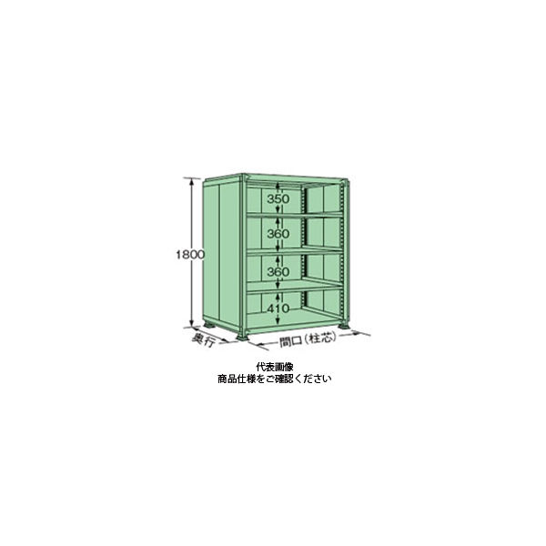 扶桑金属工業 中量デラックスパネルラック 250kg/段タイプ PML1809K05T 1個（直送品）