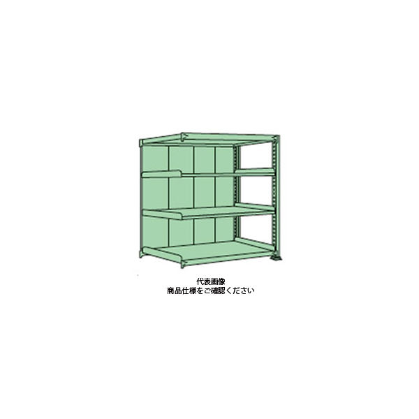 扶桑金属工業 中量デラックスパネルラック 250kg/段タイプ PML1218K04R 1個(直送品)