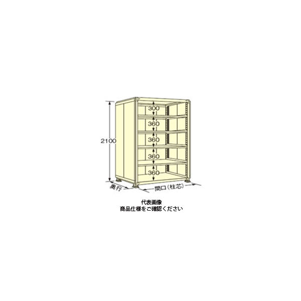 扶桑金属工業 中量デラックスパネルラック 250kg/段タイプ PWL2109M06T 1個(直送品)