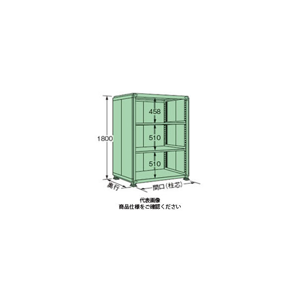 扶桑金属工業 中量デラックスパネルラック 300kg/段タイプ PMG1812K04T 1個（直送品）