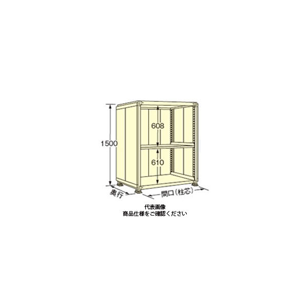 扶桑金属工業 中量デラックスパネルラック 500kg/段タイプ PWM1518M03T 1個（直送品） 66,157円