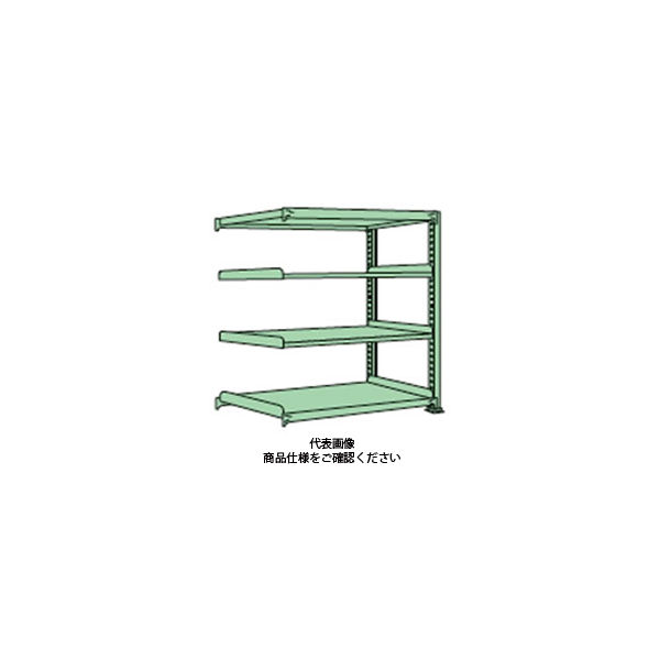 扶桑金属工業 中量ラック 300kg/段タイプ MG1515J04R 1個(直送品)
