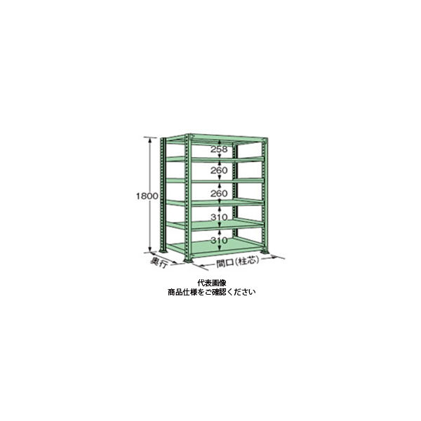 扶桑金属工業 中量ラック 500kg/段タイプ MM1818M06T 1個（直送品） - アスクル