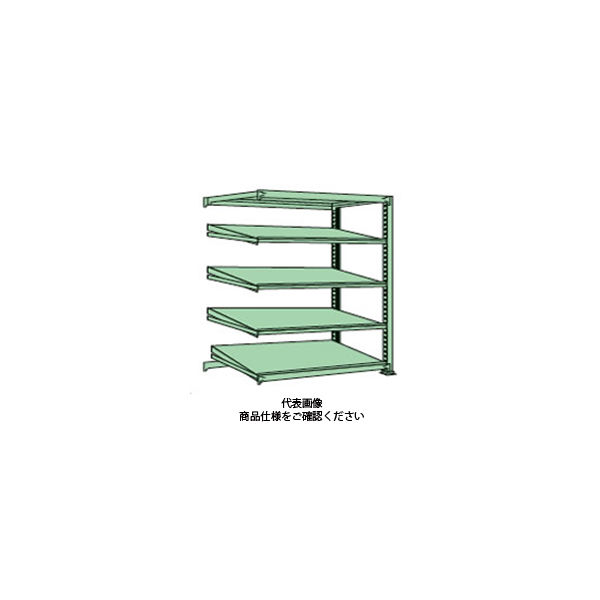 扶桑金属工業 中量ラック 傾斜棚モデルタイプ MSKT1818L05R 1個（直送品）