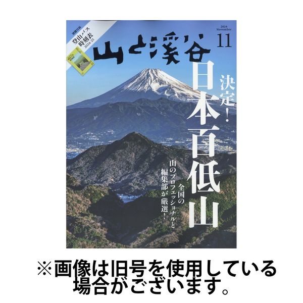 山と溪谷2025/03/14発売号から1年(13冊)(雑誌)（直送品）