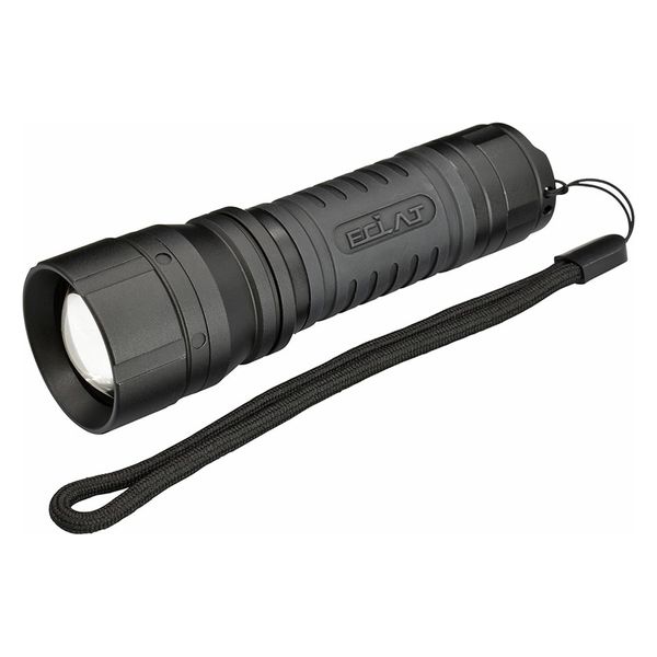 オーム電機 LEDズームライト ラバーグリップ ECLAT 290ルーメン