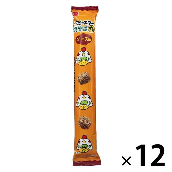 ベビースター 焼そば丸ソース味 34g 1セット（1袋×12） おやつ