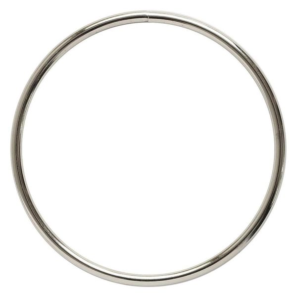 O型 金属持ち手 リングハンドル ニッケル 内径10cm 2個入 SGM