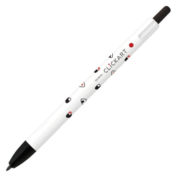 ゼブラ クリッカート 限定 ユルカワF 黒 水性ペン WYSS22-YF-BK