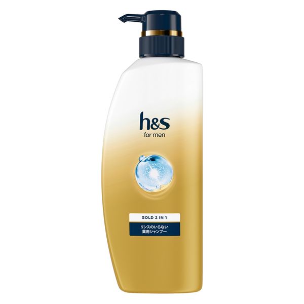 h&s for men（エイチアンドエス） ゴールド2in1シャンプーポンプ 350ml P＆G