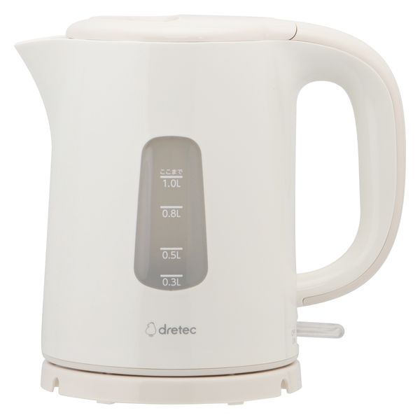 barouche 電気ケトル ホワイト【新品未使用】 象印 電気ケトル CK-DB08-WA ホワイト 電気ポット 800ml