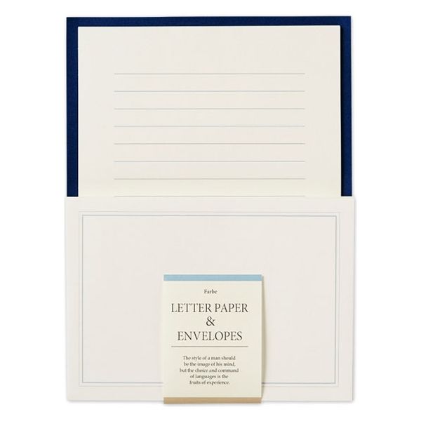 エヌビー社 FR A5レターセット ノーブル 4930104 1セット(便箋16