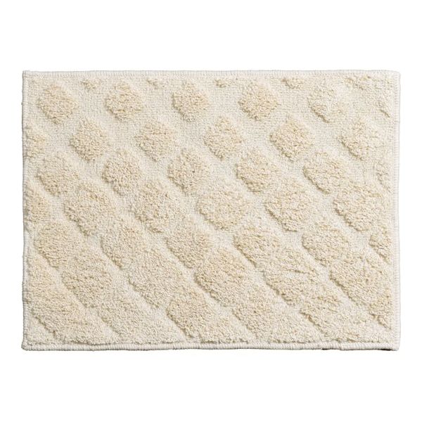 アズワン 綿100% バスマット コットンパヴェ 65-8688-49 1個（直送品）