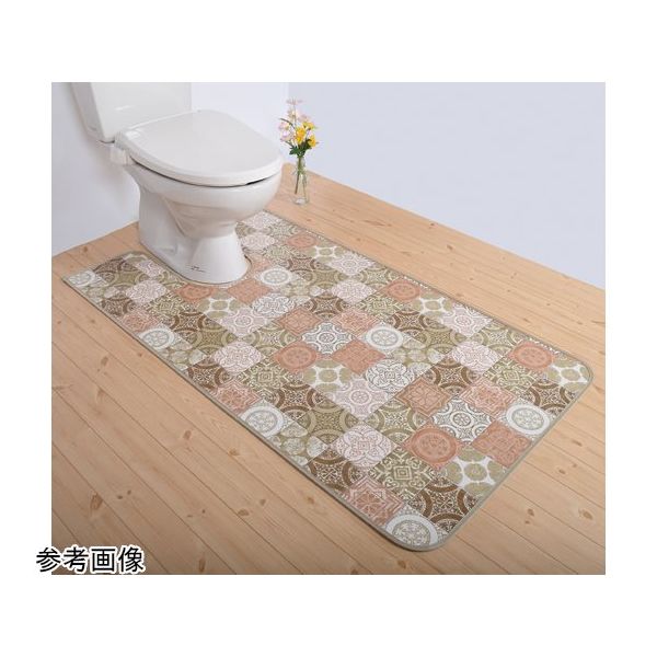 アズワン 拭けるマットシリーズ アンティグロ トイレマット ベージュ 800×1150mm 65-1700-60 1枚（直送品）