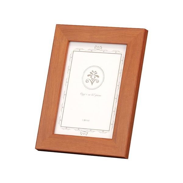 万丈 KPフレーム L判 ブラウン KP-L-BR 1個 63-5757-36（直送品）