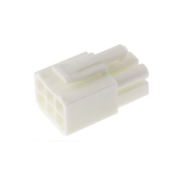 JST コネクタハウジング オス 6極 2列 ELシリーズ 1袋(10個入) ELP-06V 1袋(10個) 63-4827-02（直送品）