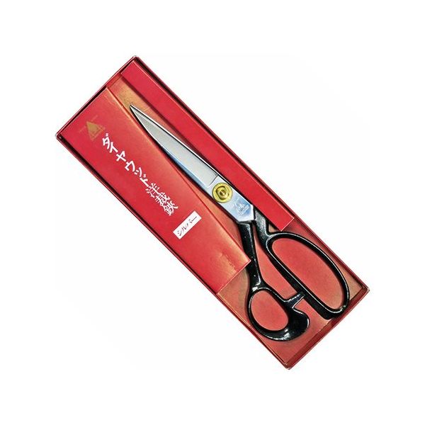 嘉孝製作所 洋裁鋏 シルバー 63-5477-26 1個（直送品）