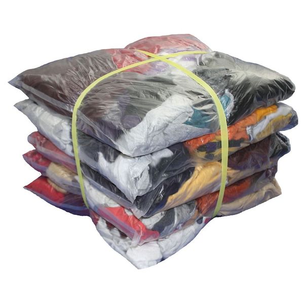 日光物産 濃色メリヤスウエス 1セット(2kg×5袋入) DM-0210 1kg(1セット) 67-9332-16（直送品）