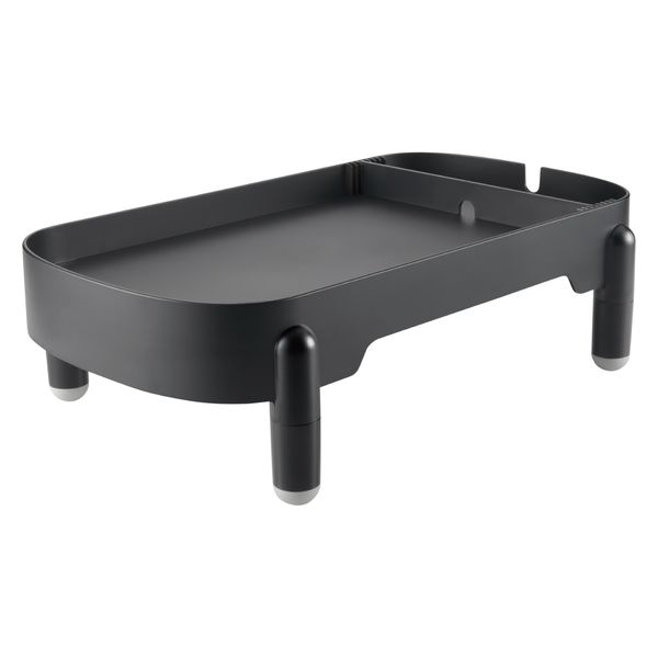 ご飯台 猫/犬 (幅195×奥行365mm以内の 給餌器 給水器 など対応) ブラック PET-ST01BK エレコム 1個（直送品）