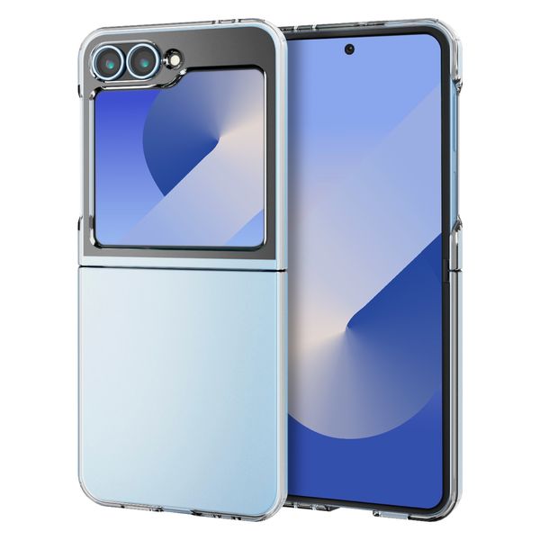 Galaxy Z Flip6(SC-54E) ケース ハード カメラレンズ保護設計 クリア PM-G244PVCR エレコム 1個（直送品）