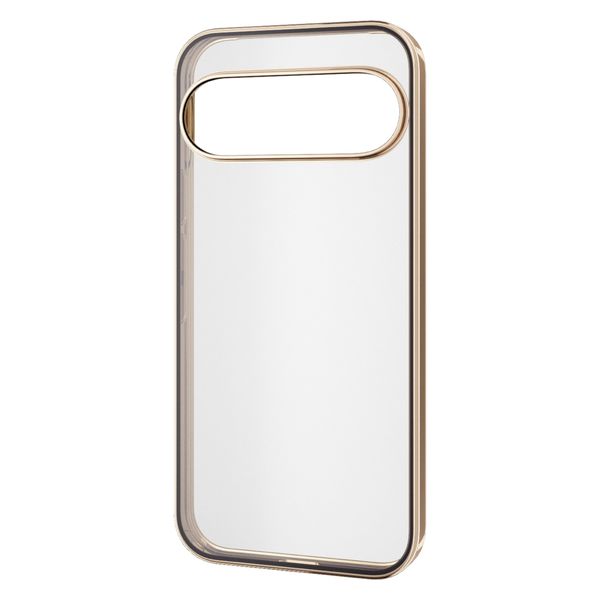 Google Pixel 9/9 Pro ケース ソフト 衝撃吸収 メタリックゴールド PM-P242UCTMGD エレコム 1個（直送品）