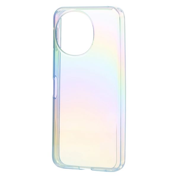 AQUOS sense9 SH-53E ケース ソフト オーロラ ライトブルー PM-S244UCABU エレコム 1個（直送品）