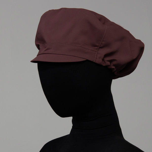 ゆ　Conp帽子 セブンユニフォーム 作業帽子・男女兼用 バーガンディー JW4836