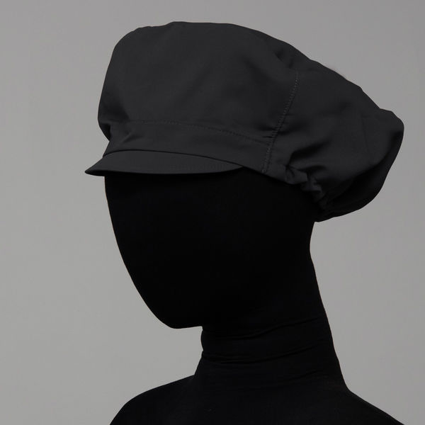 セブンユニフォーム 作業帽子・男女兼用 ブラック JW4836-9 1セット(2