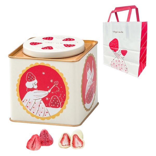 専用袋付】 まるごといちごアソート缶 8個入 1箱 マイネローレン