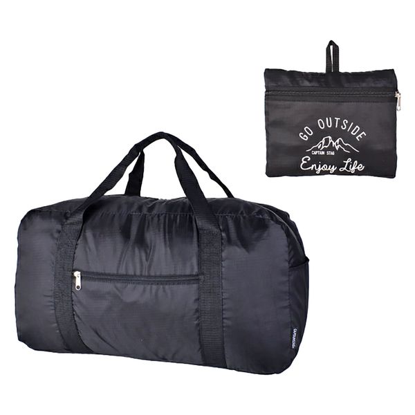 スワン CAPTAIN STAG パッカブルボストンバッグ 40L 1336