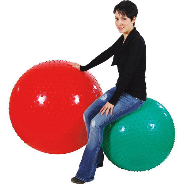 ギムニク触覚ボール 100cm Ledraplastic ギムニク触覚ボール 100(赤) 720-274 1個（直送品