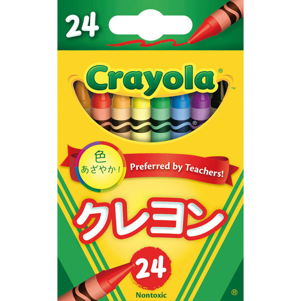 クレヨラ　クレヨン　24本 楽天市場】クレヨラ Crayola 【クレヨン ボールド & ブライト
