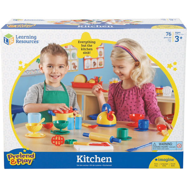 Learning Resources Pretend & Play キッチンセット 724-026 1個（直送品）