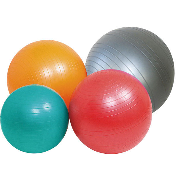 アカバネ バランスボール 55 レッド 724-336 1個（直送品