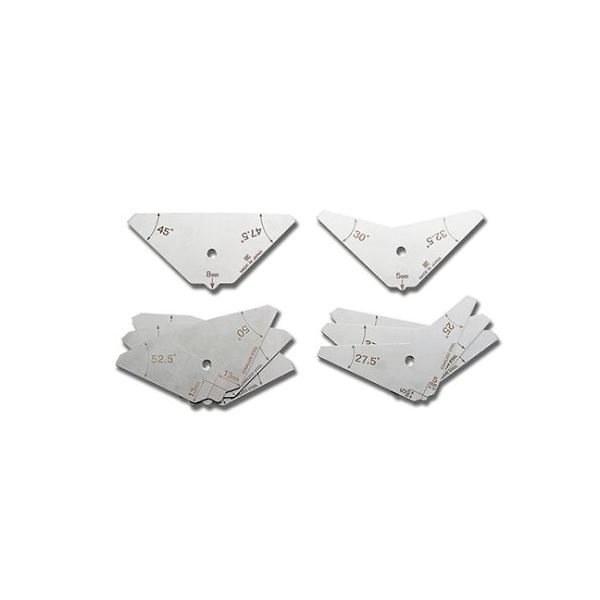 新潟精機 角度限界ゲージ 一般校正付 WAL4562 1セット 64-3180-79（直送品）