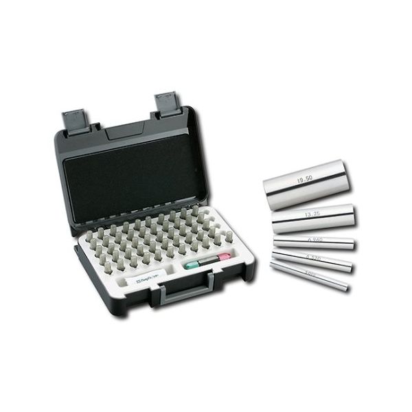 新潟精機 鋼ピンゲージセット 10.50~11.00mm 一般校正付 AA-10B 1セット 64-2962-33（直送品）