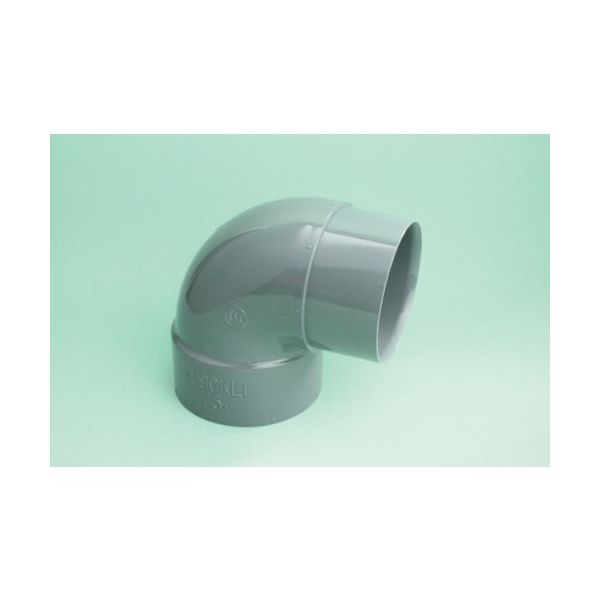 東栄管機 トーエー VU継手 90°片受エルボ 75 VU90KL75 1個 857-9163（直送品）
